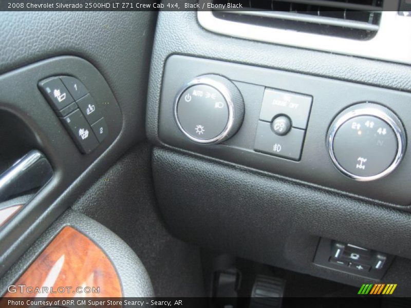 Black / Ebony Black 2008 Chevrolet Silverado 2500HD LT Z71 Crew Cab 4x4