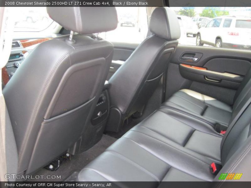 Black / Ebony Black 2008 Chevrolet Silverado 2500HD LT Z71 Crew Cab 4x4