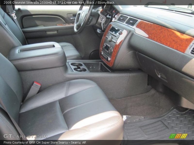 Black / Ebony Black 2008 Chevrolet Silverado 2500HD LT Z71 Crew Cab 4x4