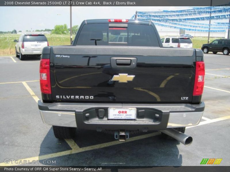 Black / Ebony Black 2008 Chevrolet Silverado 2500HD LT Z71 Crew Cab 4x4