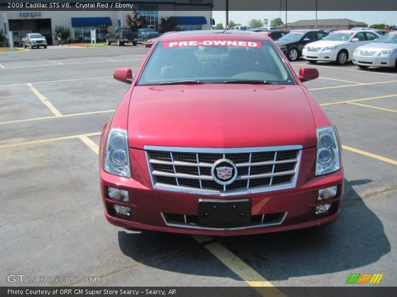 Crystal Red / Ebony 2009 Cadillac STS V8