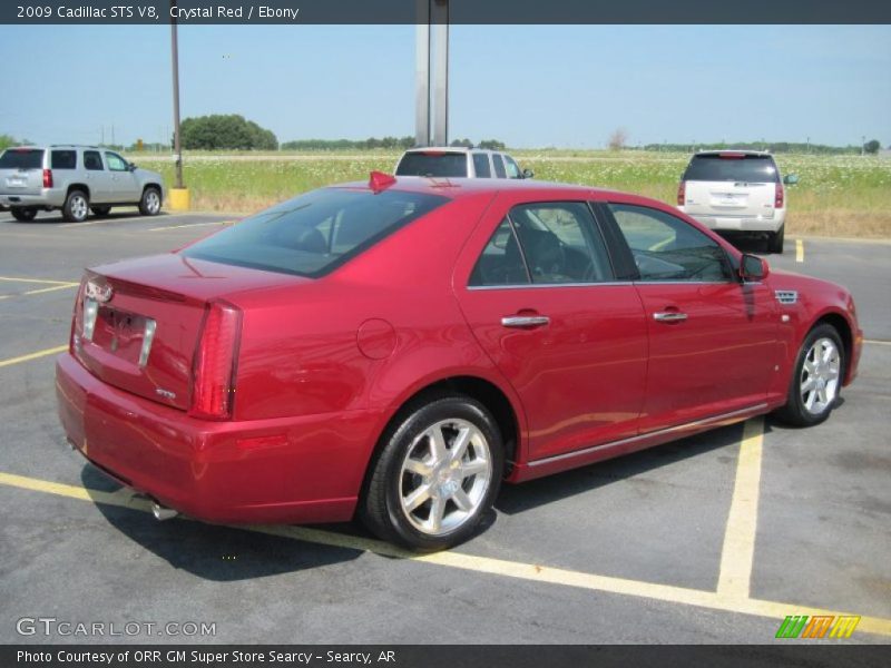 Crystal Red / Ebony 2009 Cadillac STS V8