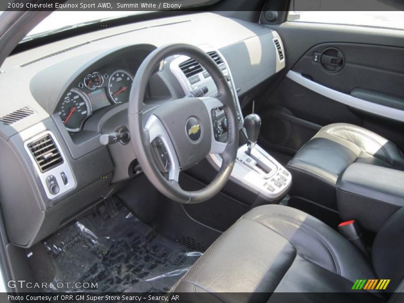 Summit White / Ebony 2009 Chevrolet Equinox Sport AWD