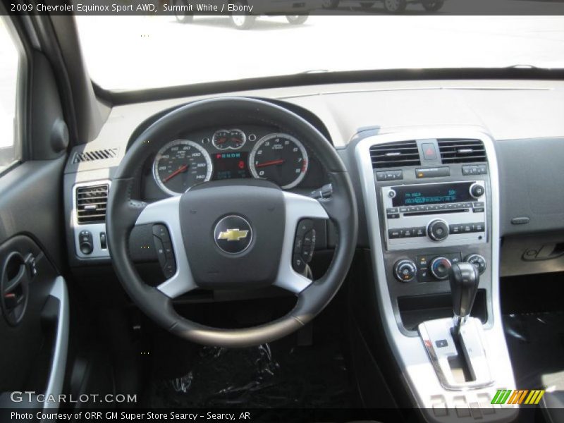 Summit White / Ebony 2009 Chevrolet Equinox Sport AWD