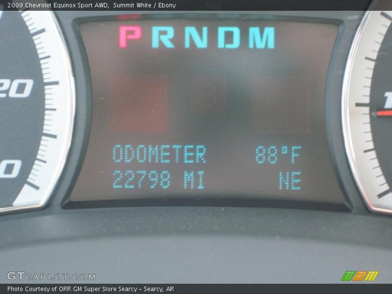 Summit White / Ebony 2009 Chevrolet Equinox Sport AWD