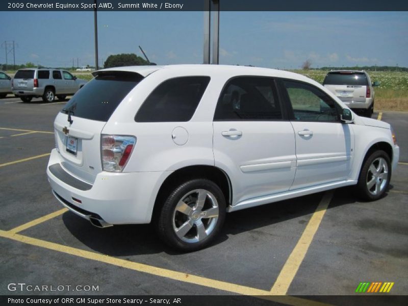 Summit White / Ebony 2009 Chevrolet Equinox Sport AWD