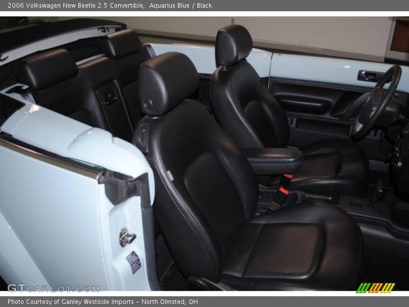 Aquarius Blue / Black 2006 Volkswagen New Beetle 2.5 Convertible