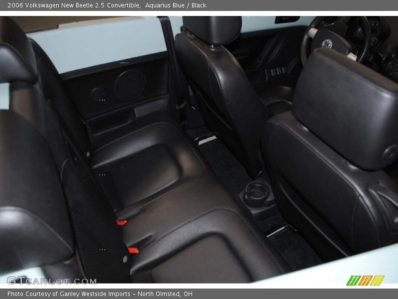 Aquarius Blue / Black 2006 Volkswagen New Beetle 2.5 Convertible