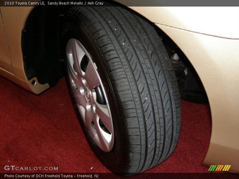 Sandy Beach Metallic / Ash Gray 2010 Toyota Camry LE