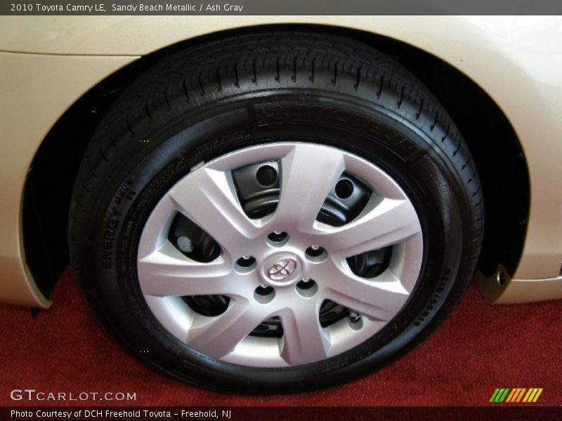 Sandy Beach Metallic / Ash Gray 2010 Toyota Camry LE