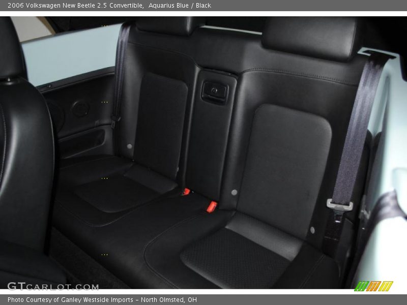 Aquarius Blue / Black 2006 Volkswagen New Beetle 2.5 Convertible