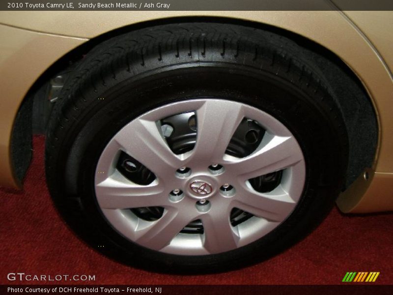 Sandy Beach Metallic / Ash Gray 2010 Toyota Camry LE