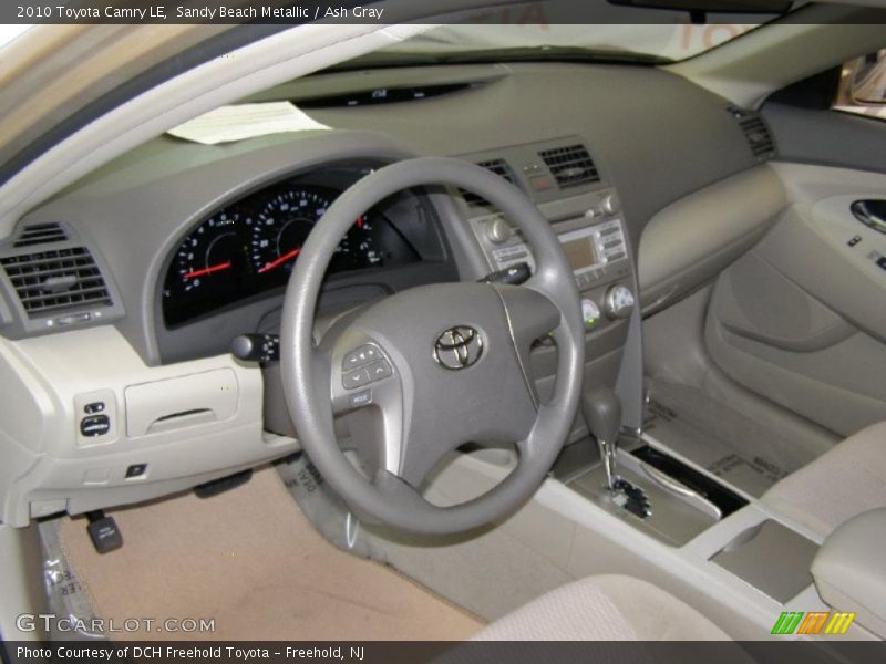 Sandy Beach Metallic / Ash Gray 2010 Toyota Camry LE