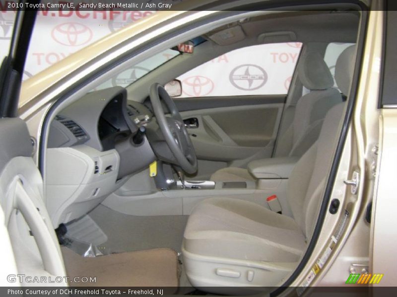 Sandy Beach Metallic / Ash Gray 2010 Toyota Camry LE