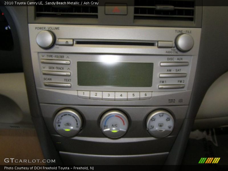 Sandy Beach Metallic / Ash Gray 2010 Toyota Camry LE