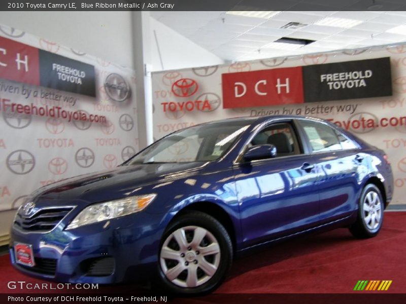 Blue Ribbon Metallic / Ash Gray 2010 Toyota Camry LE