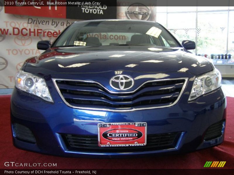 Blue Ribbon Metallic / Ash Gray 2010 Toyota Camry LE