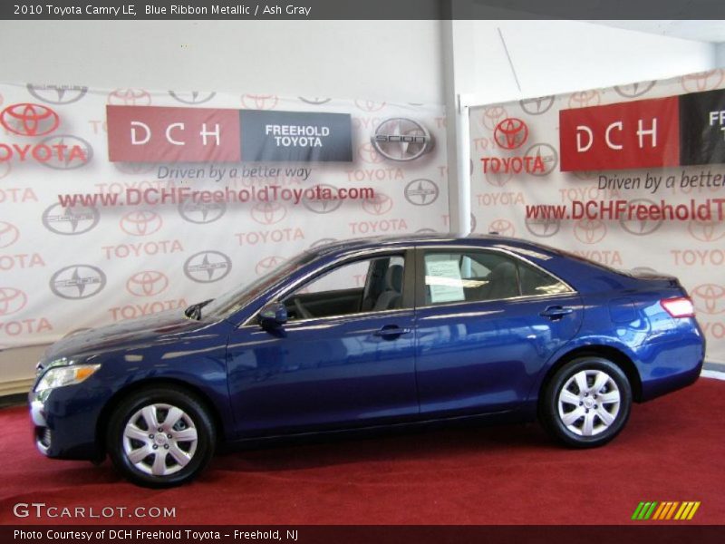 Blue Ribbon Metallic / Ash Gray 2010 Toyota Camry LE