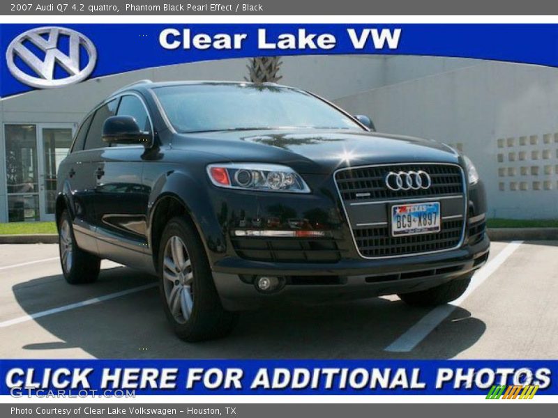 Phantom Black Pearl Effect / Black 2007 Audi Q7 4.2 quattro