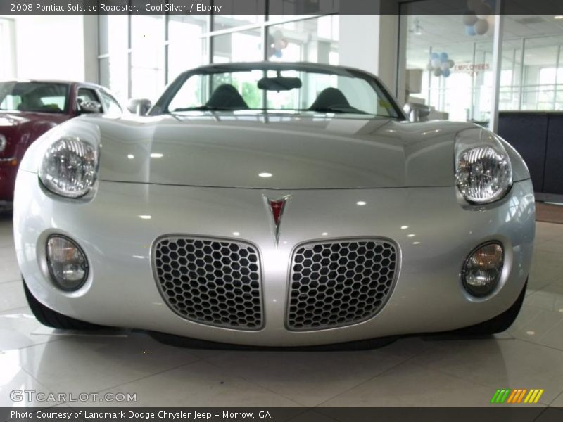 Cool Silver / Ebony 2008 Pontiac Solstice Roadster