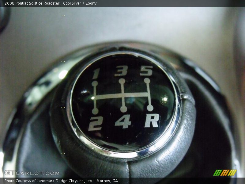 Cool Silver / Ebony 2008 Pontiac Solstice Roadster