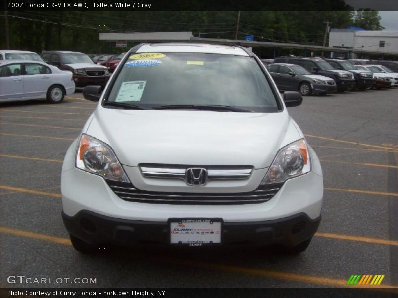 Taffeta White / Gray 2007 Honda CR-V EX 4WD