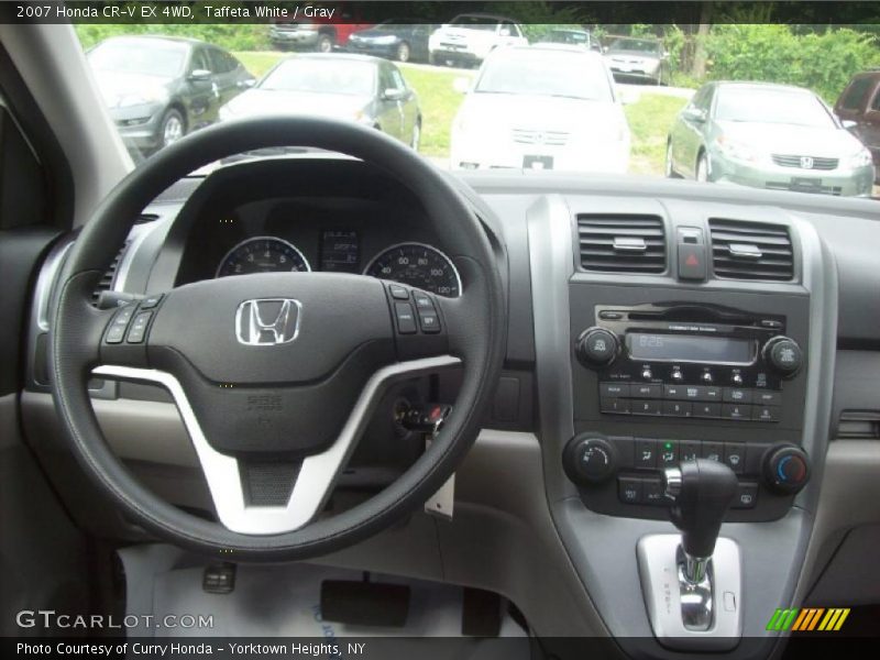 Taffeta White / Gray 2007 Honda CR-V EX 4WD