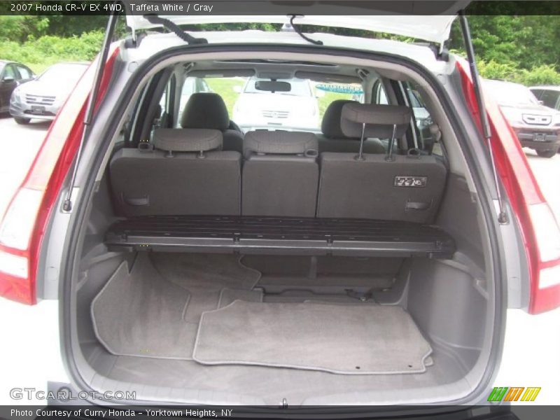 Taffeta White / Gray 2007 Honda CR-V EX 4WD