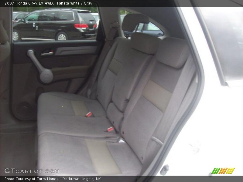 Taffeta White / Gray 2007 Honda CR-V EX 4WD