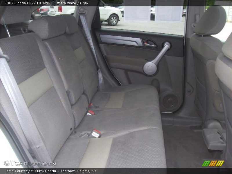Taffeta White / Gray 2007 Honda CR-V EX 4WD