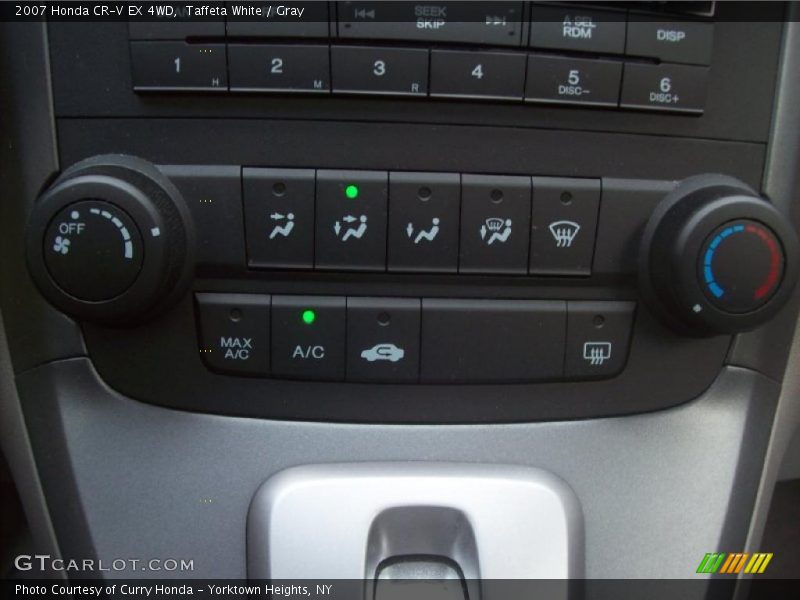 Taffeta White / Gray 2007 Honda CR-V EX 4WD