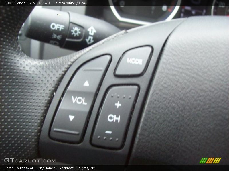 Taffeta White / Gray 2007 Honda CR-V EX 4WD