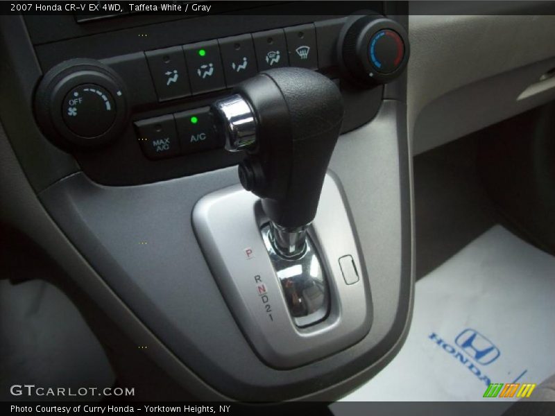 Taffeta White / Gray 2007 Honda CR-V EX 4WD