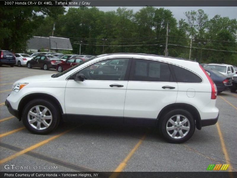 Taffeta White / Gray 2007 Honda CR-V EX 4WD