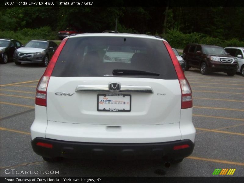 Taffeta White / Gray 2007 Honda CR-V EX 4WD