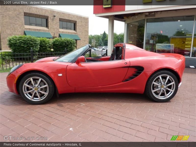  2005 Elise  Ardent Red