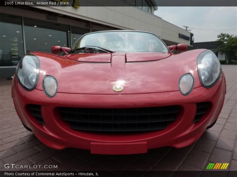 Ardent Red / Black 2005 Lotus Elise