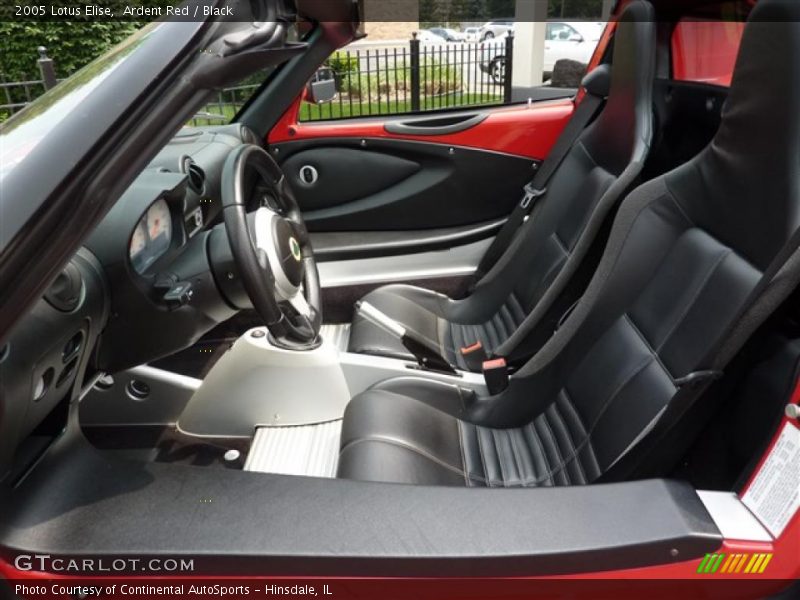  2005 Elise  Black Interior