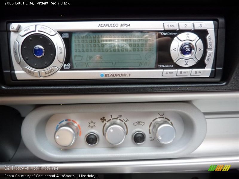 Controls of 2005 Elise 