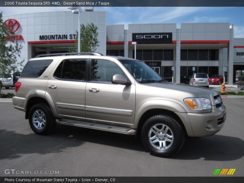 Desert Sand Mica / Taupe 2006 Toyota Sequoia SR5 4WD