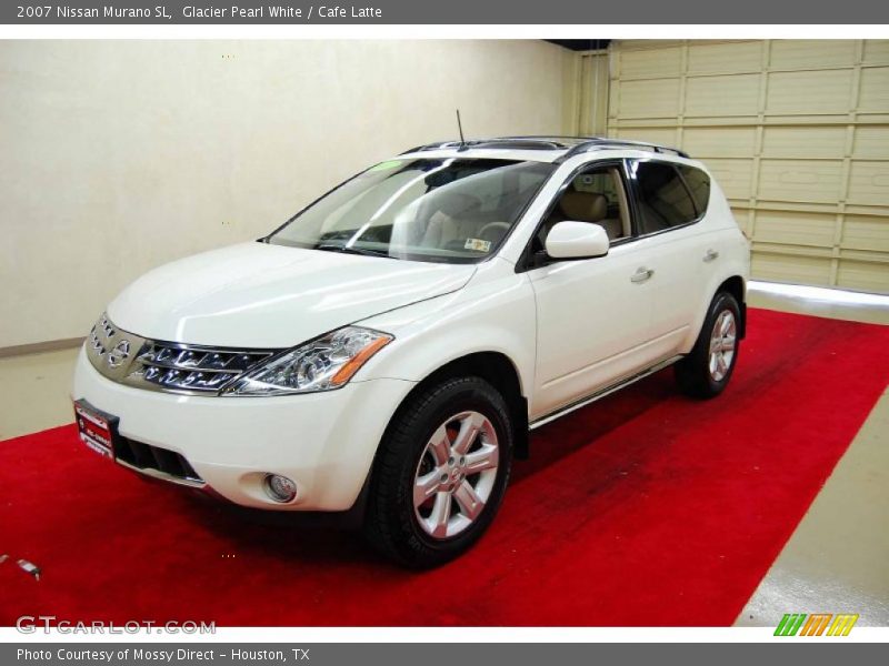 Glacier Pearl White / Cafe Latte 2007 Nissan Murano SL