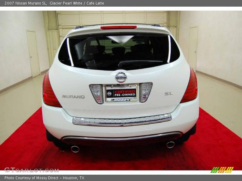 Glacier Pearl White / Cafe Latte 2007 Nissan Murano SL