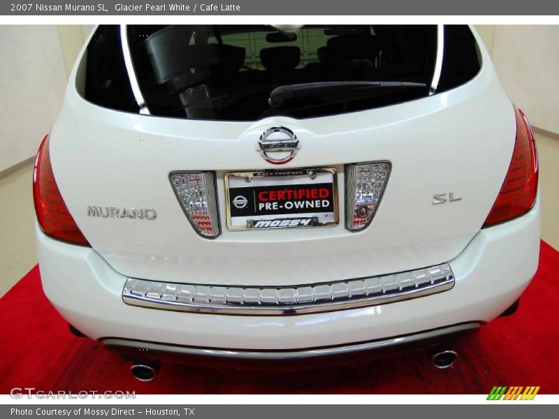 Glacier Pearl White / Cafe Latte 2007 Nissan Murano SL