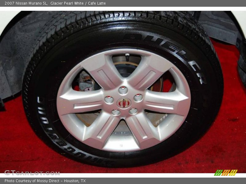 Glacier Pearl White / Cafe Latte 2007 Nissan Murano SL