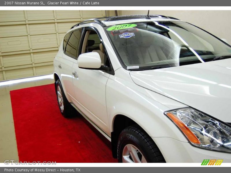 Glacier Pearl White / Cafe Latte 2007 Nissan Murano SL