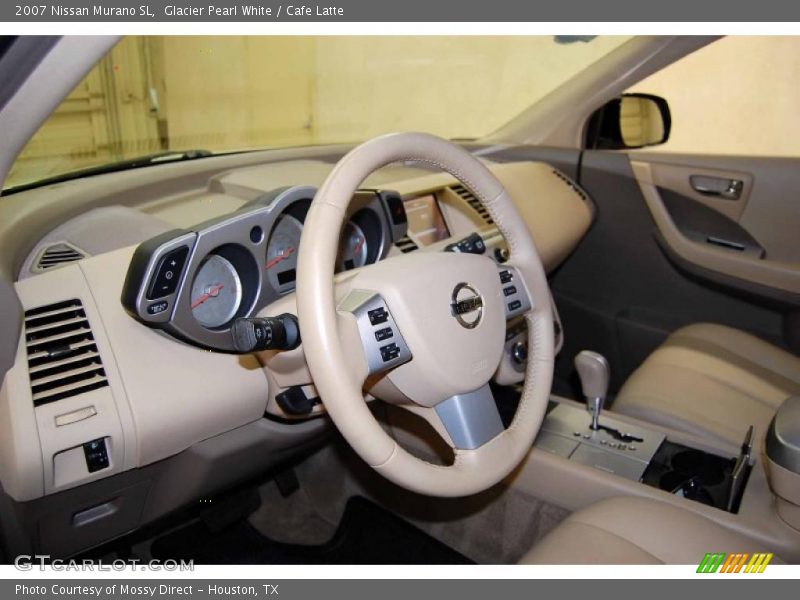 Glacier Pearl White / Cafe Latte 2007 Nissan Murano SL
