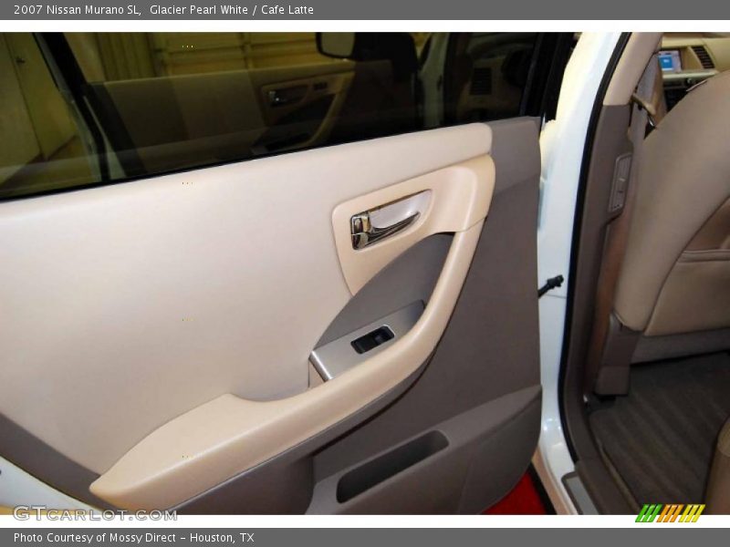 Glacier Pearl White / Cafe Latte 2007 Nissan Murano SL