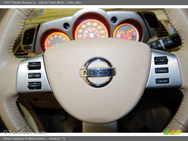 Glacier Pearl White / Cafe Latte 2007 Nissan Murano SL
