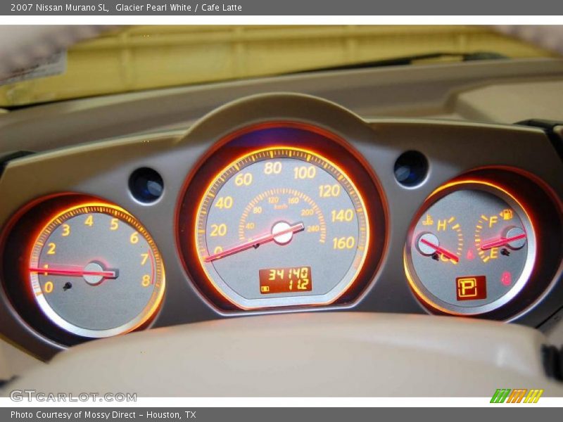 Glacier Pearl White / Cafe Latte 2007 Nissan Murano SL