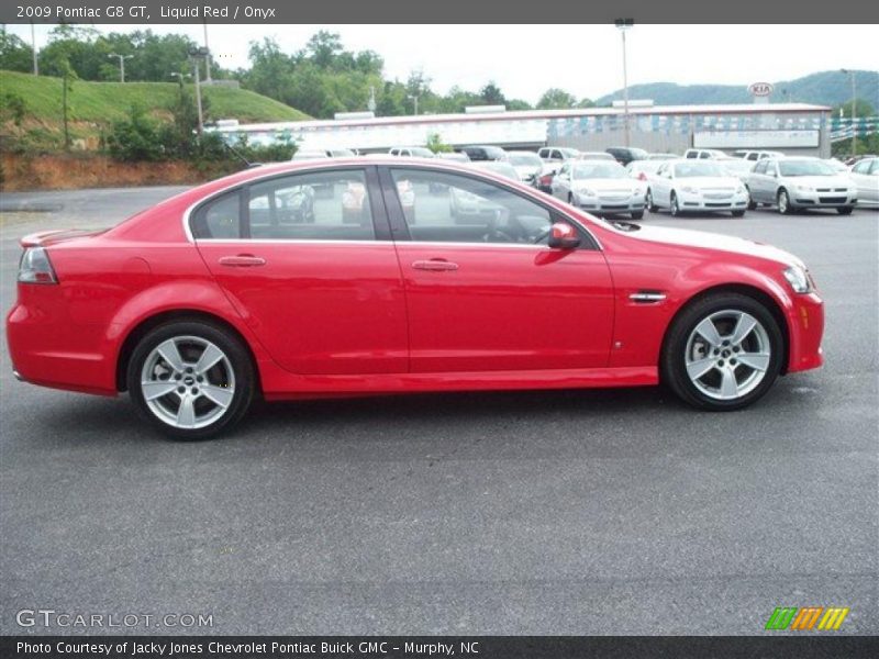 Liquid Red / Onyx 2009 Pontiac G8 GT